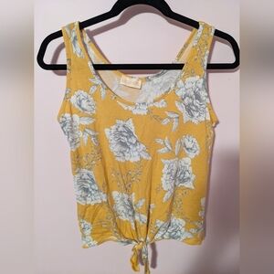 Anthropologie Lucy & Laurel Floral Tank